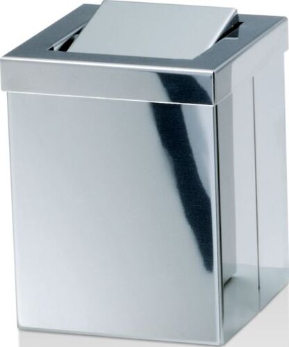 Kosz łazienkowy na śmieci Contract 15 cm stal polerowana z klapką