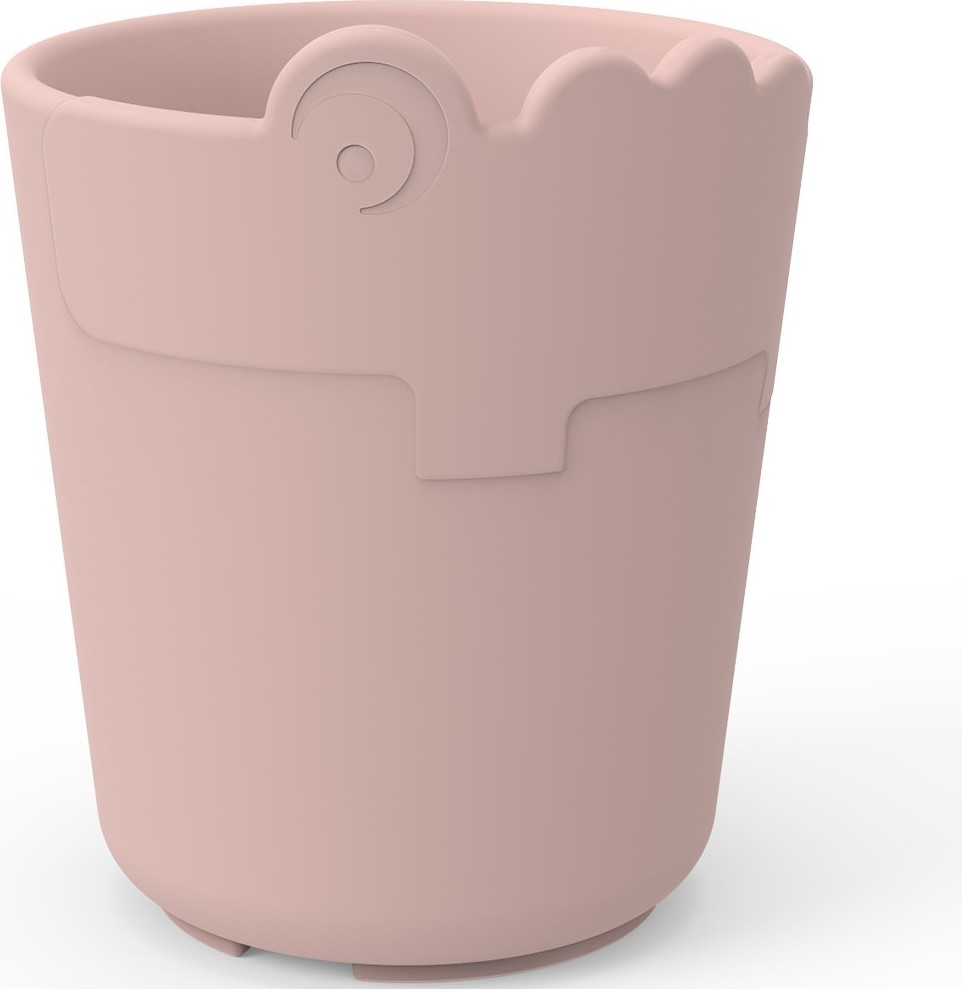 Kubek dziecięcy Kiddish Croco różowy