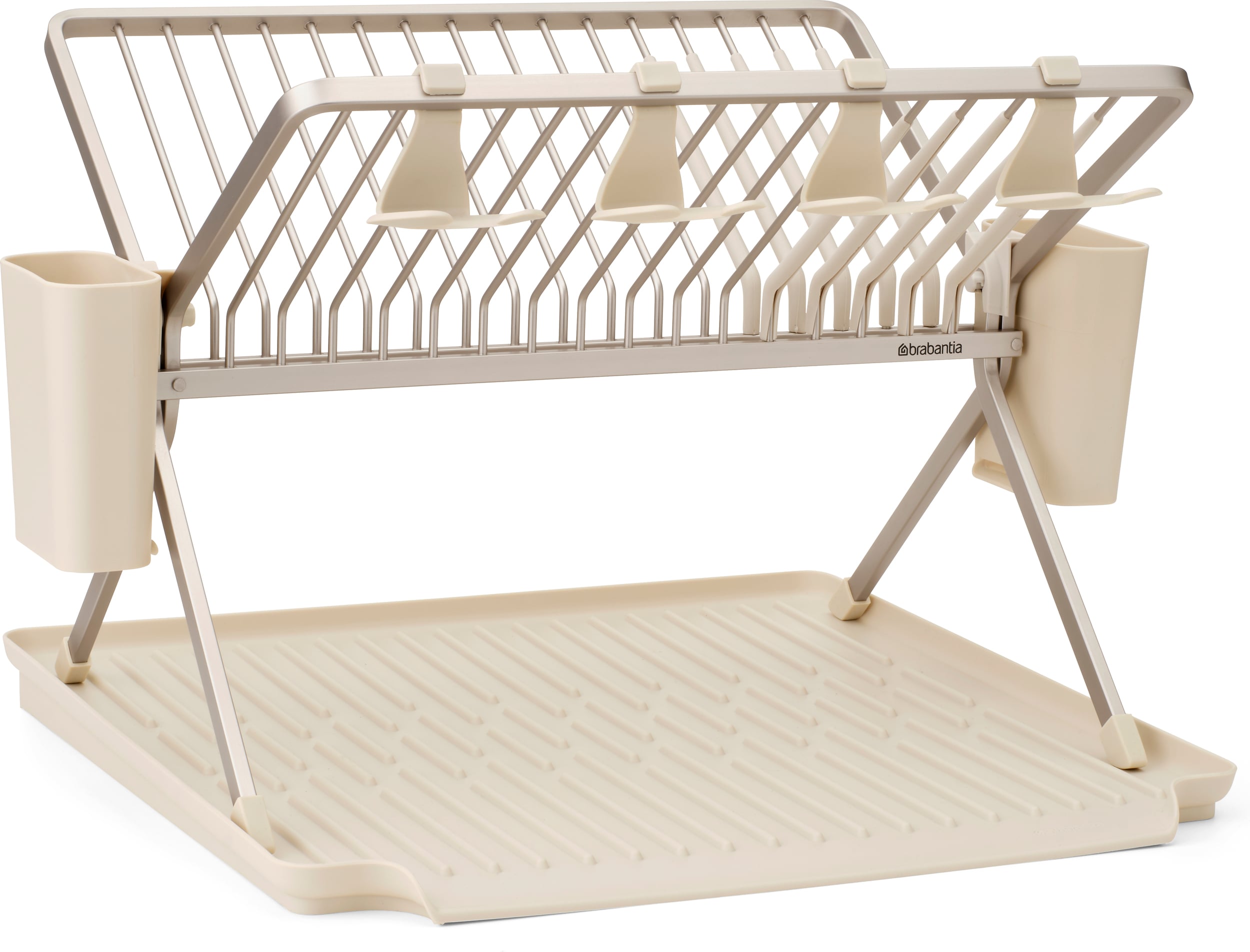 Suszarka do naczyń Brabantia duża beżowa składana