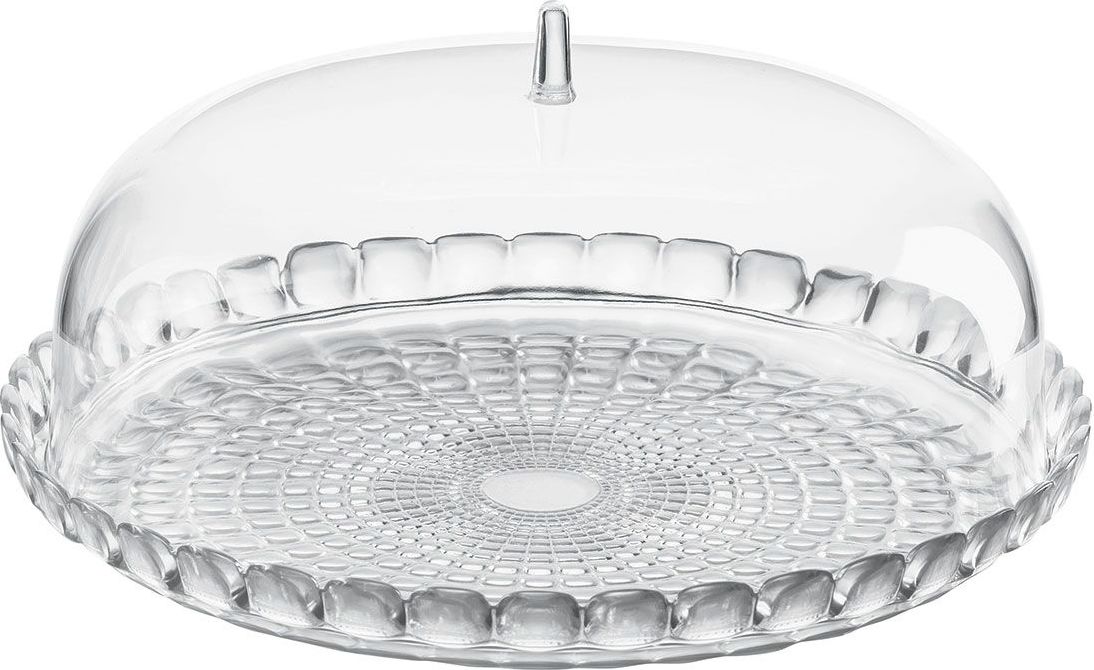 Patera na ciasto Tiffany mała transparentna