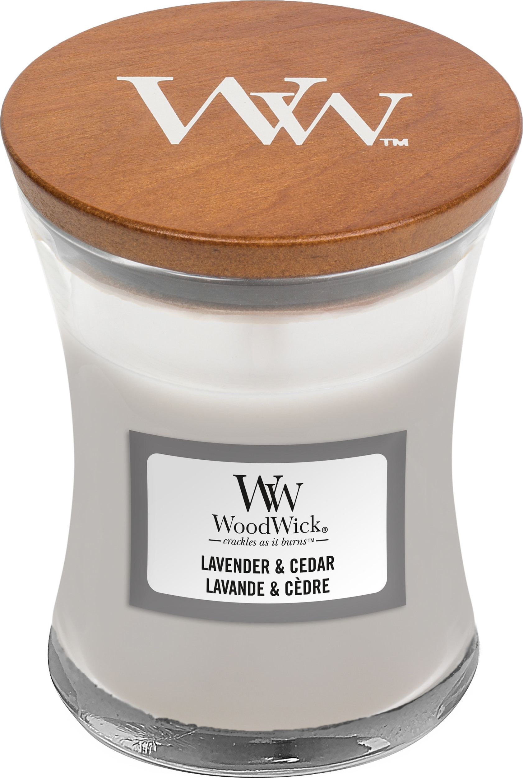 Świeca Core WoodWick Lavender & Cedar mała