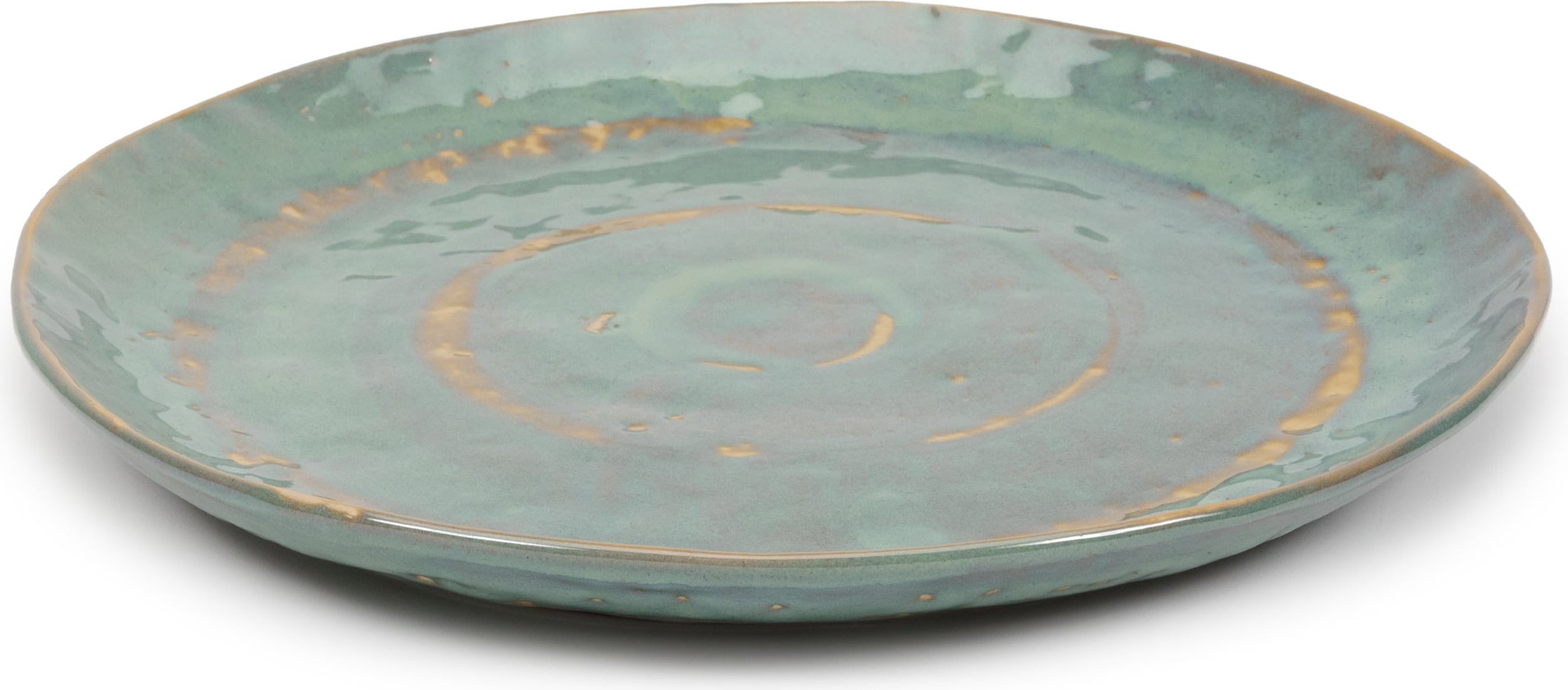 Talerze obiadowe Pure 28 cm zielone 2 szt.