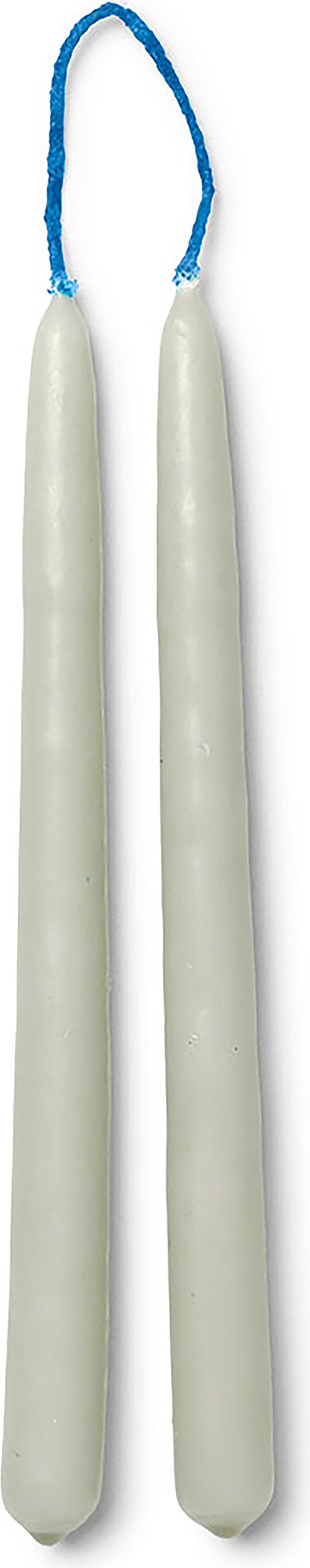 Świece Dipped 15 cm szałwiowe 8 szt.