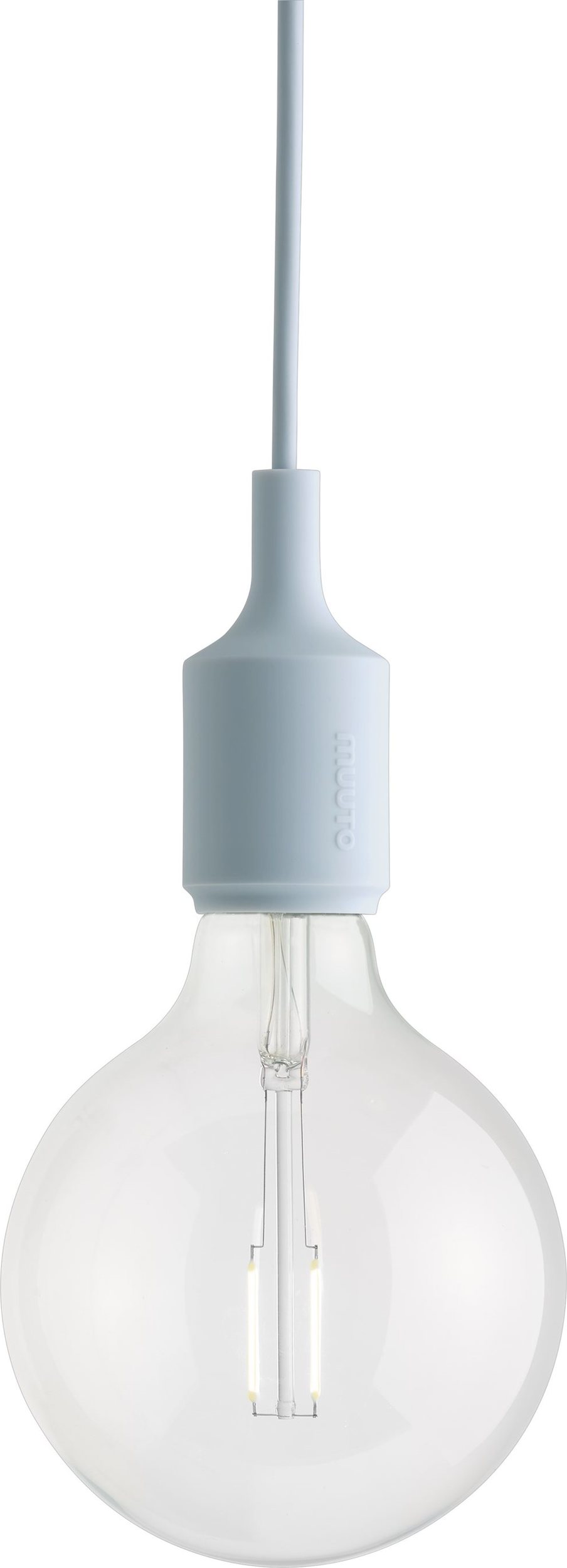 Lampa wisząca Muuto E27 błękitna