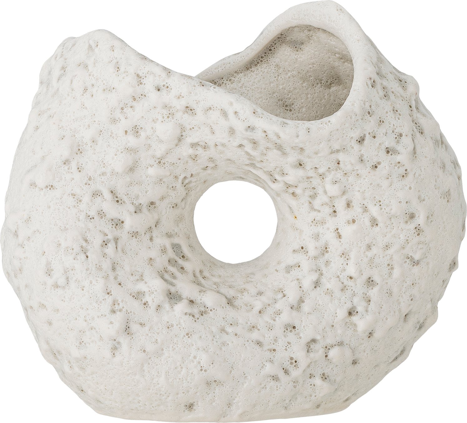 Wazon dekoracyjny Fianna 12 cm biały