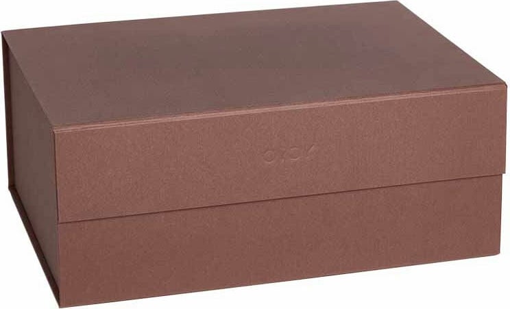 Pudełko do przechowywania Hako A4 karmelowe