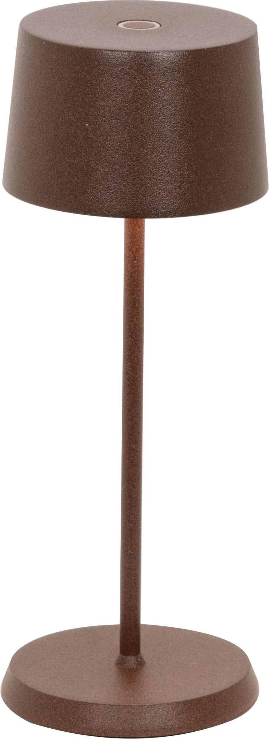 Lampa bezprzewodowa Olivia Micro 20 cm brązowa