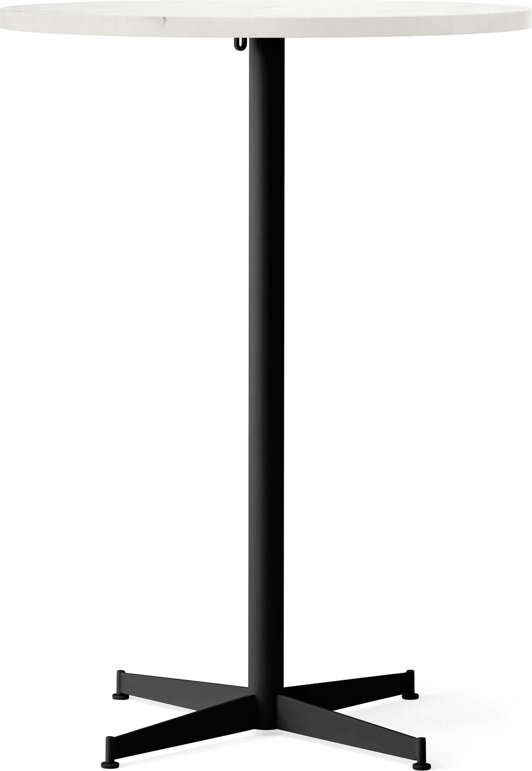 Stół barowy z czarną podstawą Nook Star Base Estremoz wysoki 80 cm