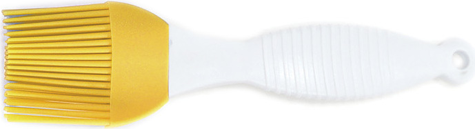 Pędzelek do ciasta Silikomart S żółty silikonowy