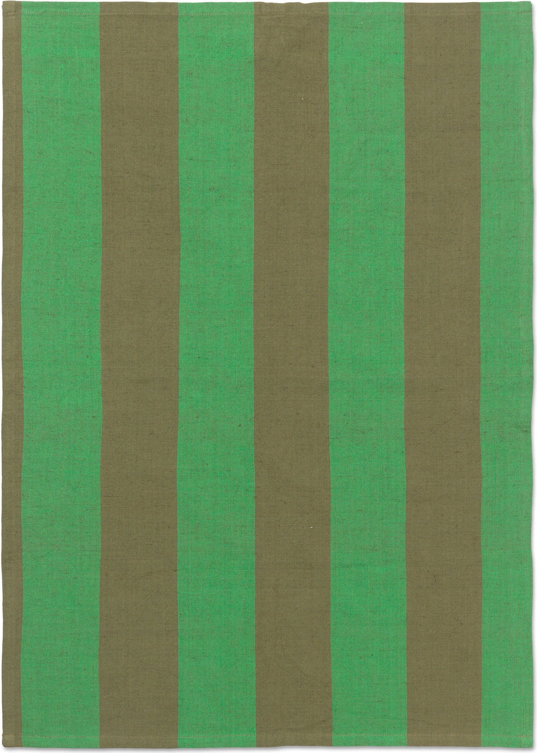 Ścierka kuchenna Hale w paski zielona