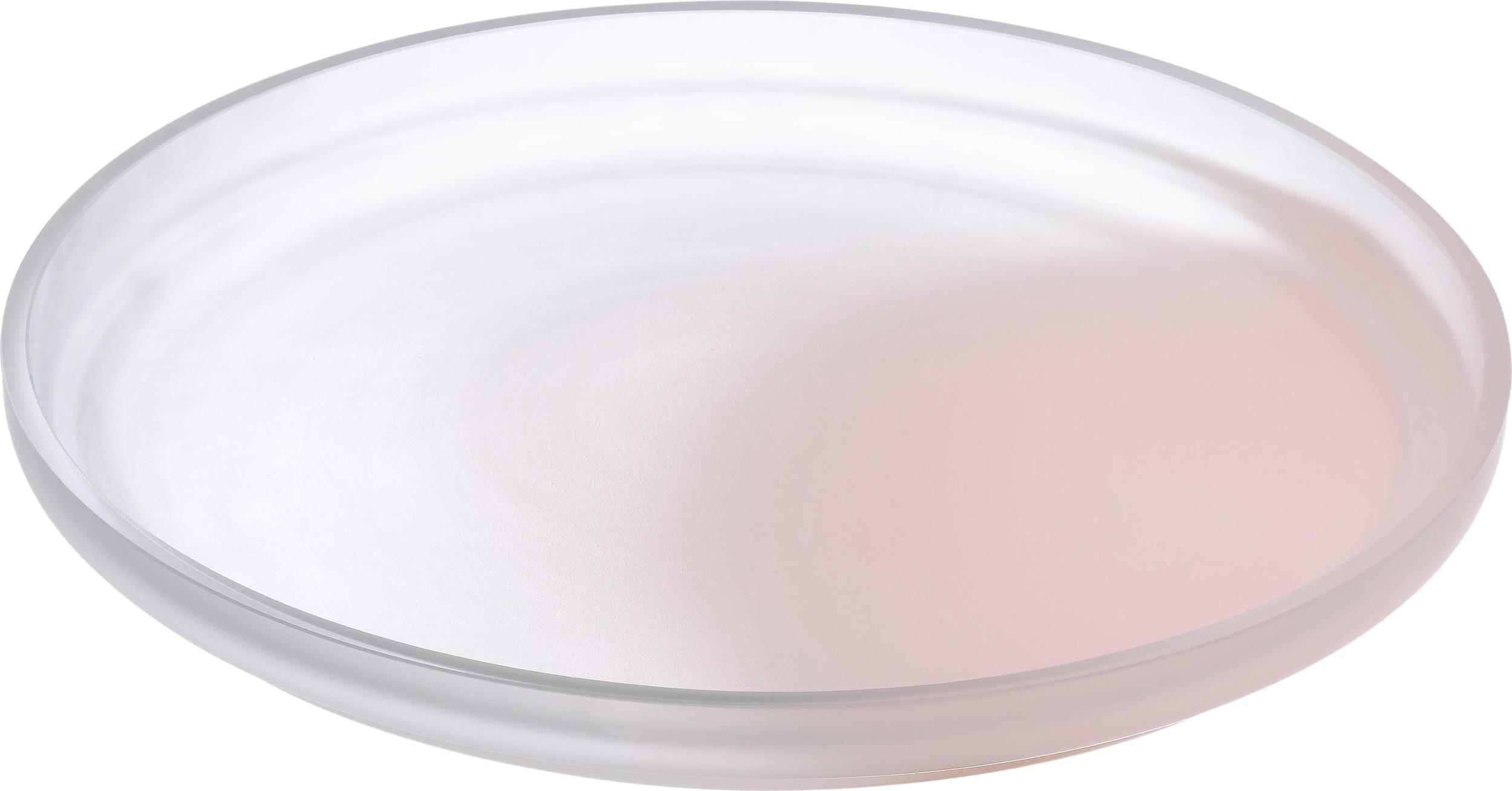 Talerz śniadaniowy Pigmento 22 cm różowy