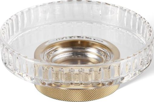 Mydelniczka Club karbowana złoty mat