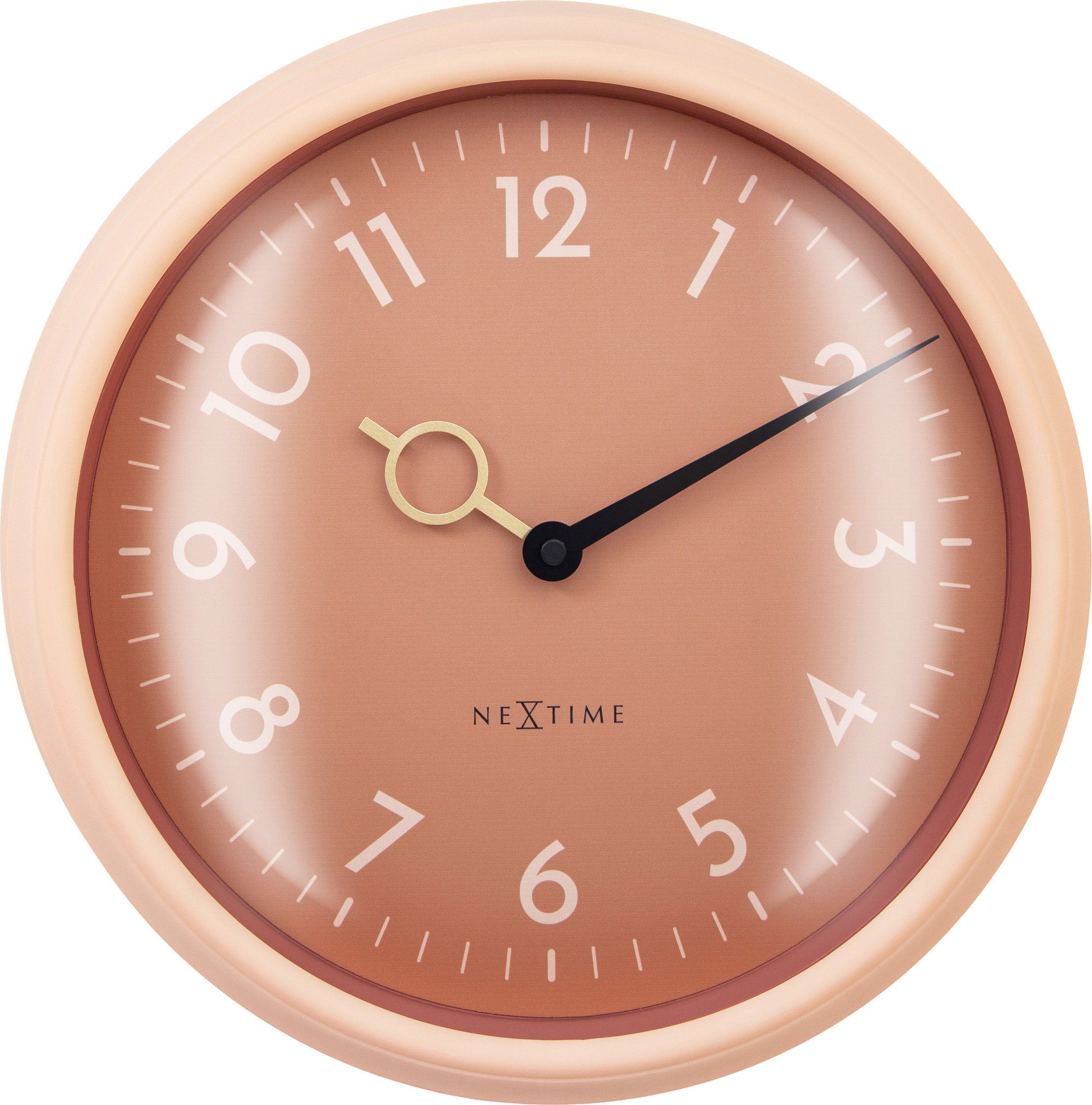 Zegar ścienny Golden HourWall brzoskwiniowy