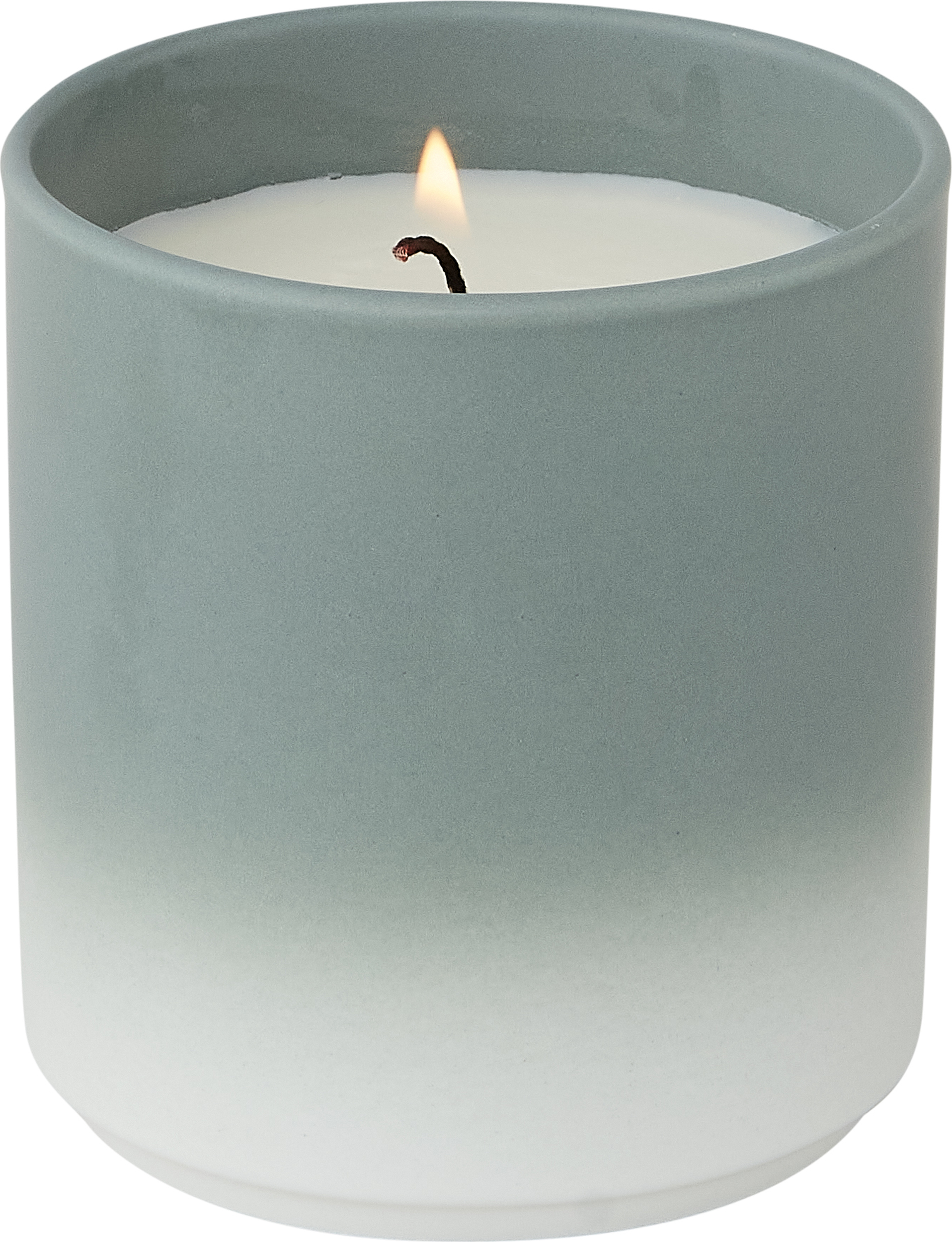 Świeca zapachowa Dip Dye zielona