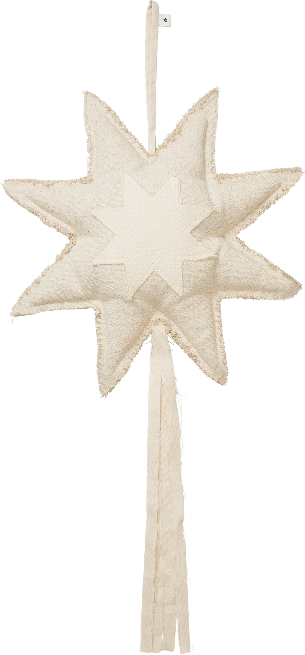 Dekoracja świąteczna Vela gwiazda beżowa