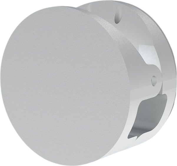 Uchwyt na ręcznik Pinch okrągły 5 cm srebrny matowy