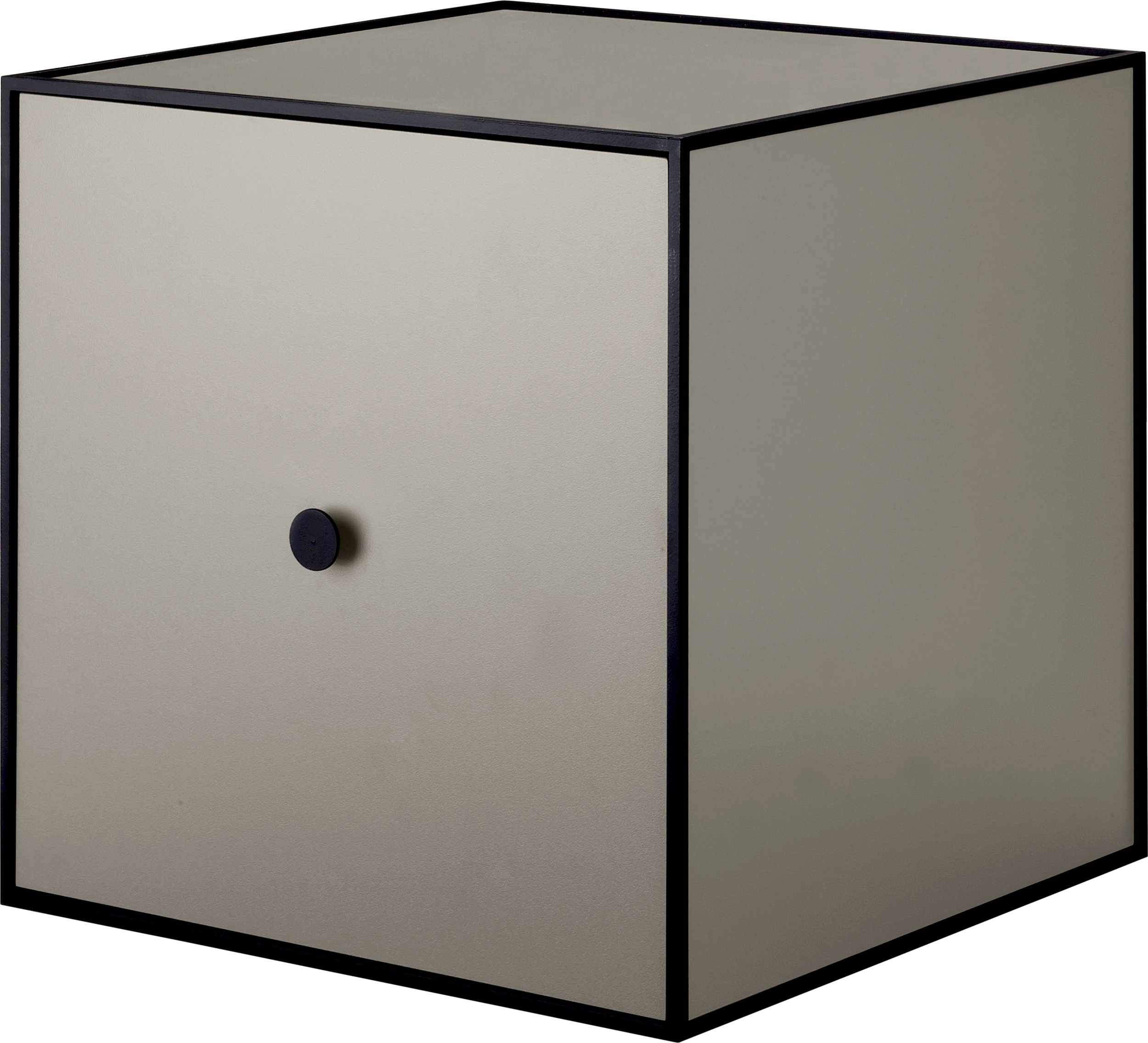 Szafka ścienna Frame 35 piaskowa z drzwiczkami