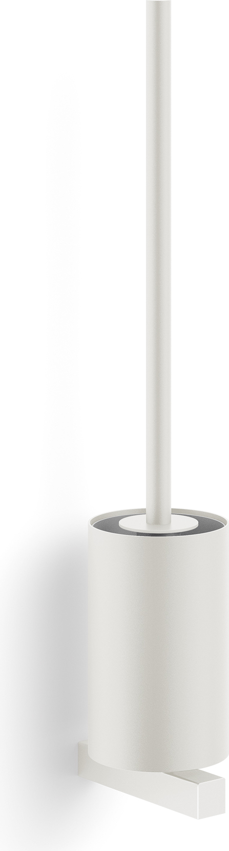 Szczotka do WC Carvo biała stal malowana proszkowo wisząca
