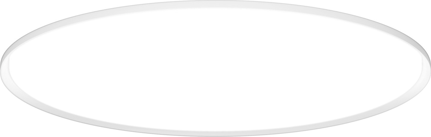 Plafon Slim Round Recessed LED 3000K 68 cm biały z dyfuzorem opal sterowanie oświetleniem Dali