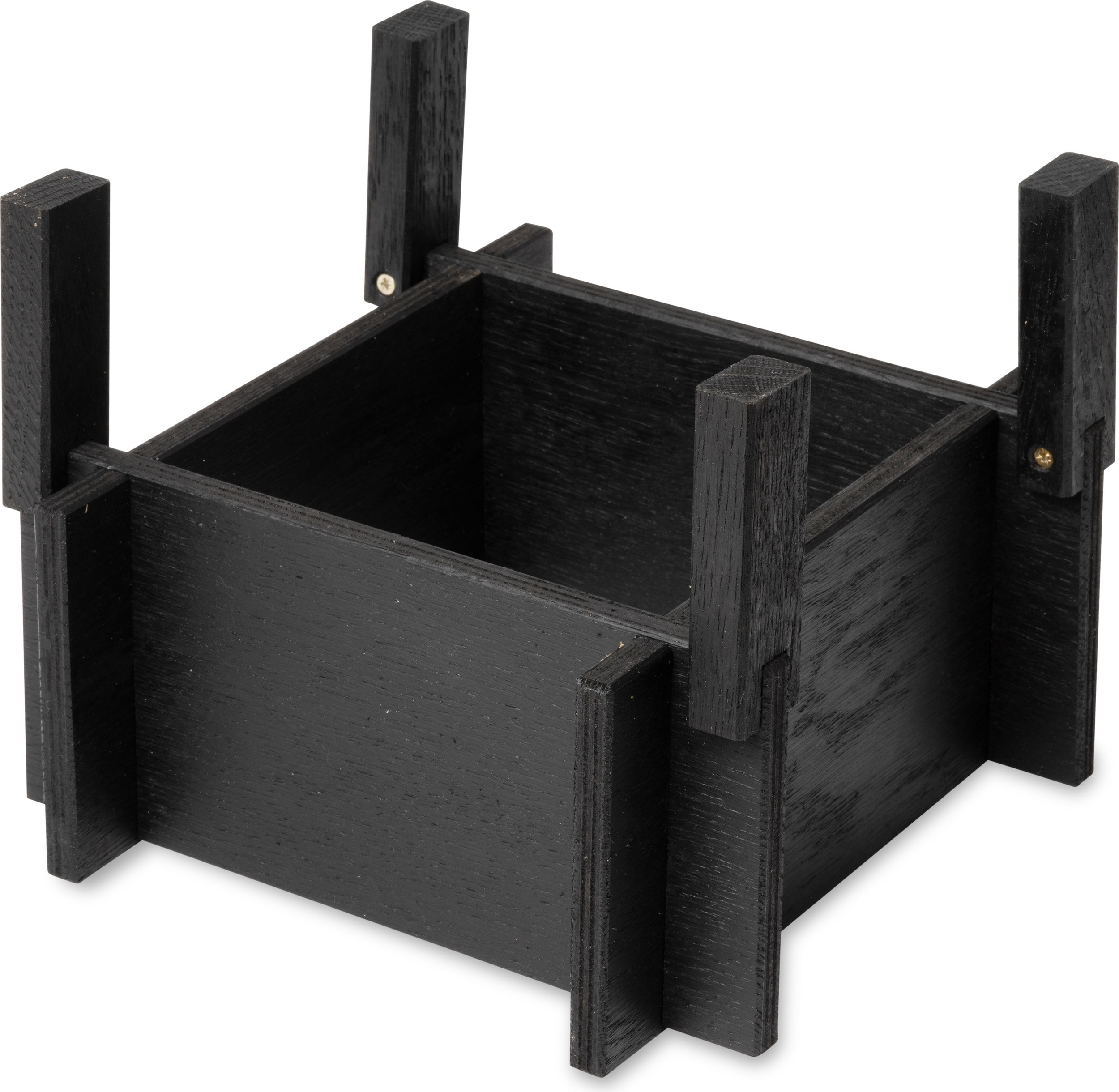 Podstawa BaseON czarny jesion do doniczki samonawadniającej GrowON