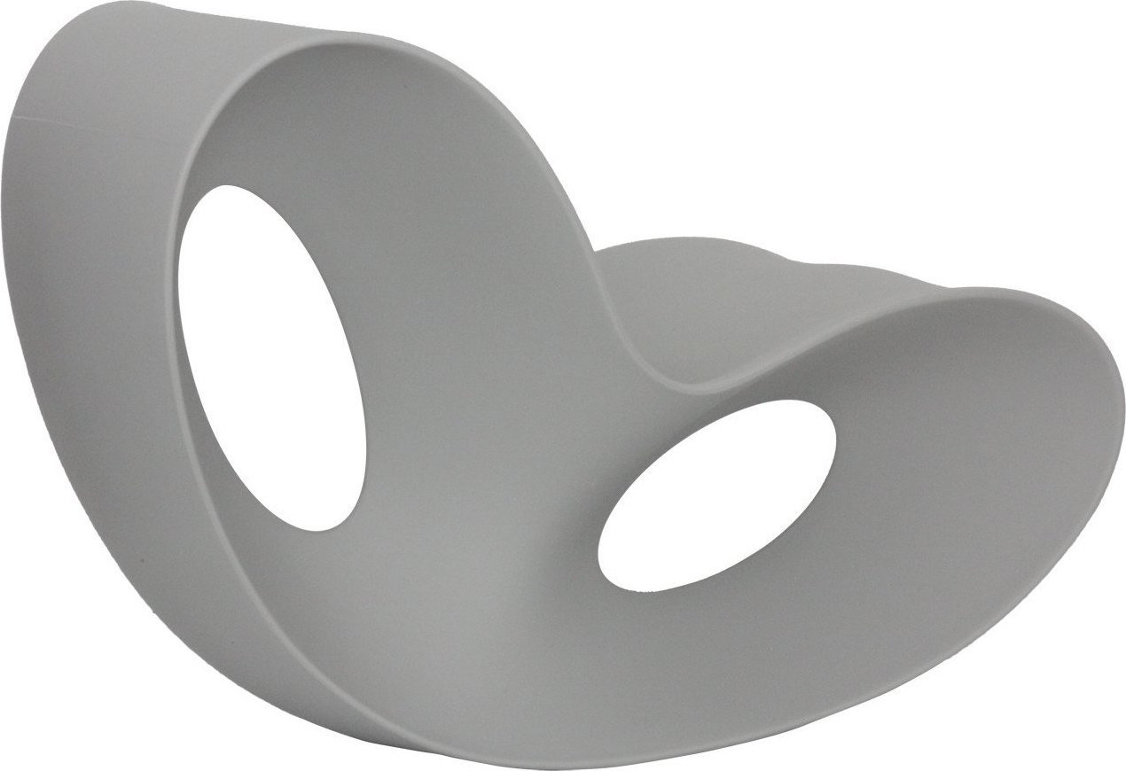 Fotel bujany Voido szary