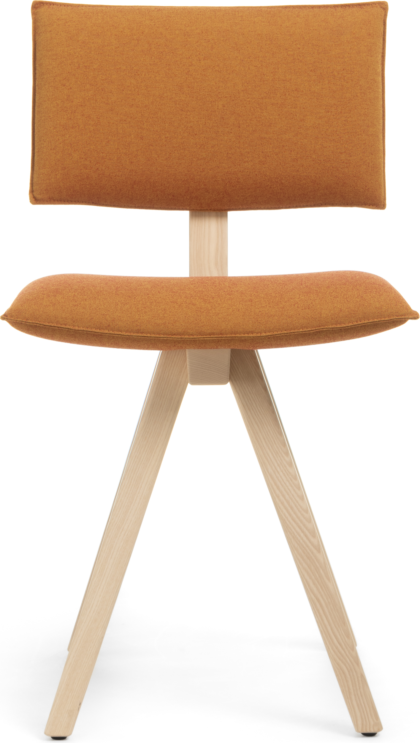 Krzesło Trave Fidivi Torino 9302 pomarańczowe nogi jesion