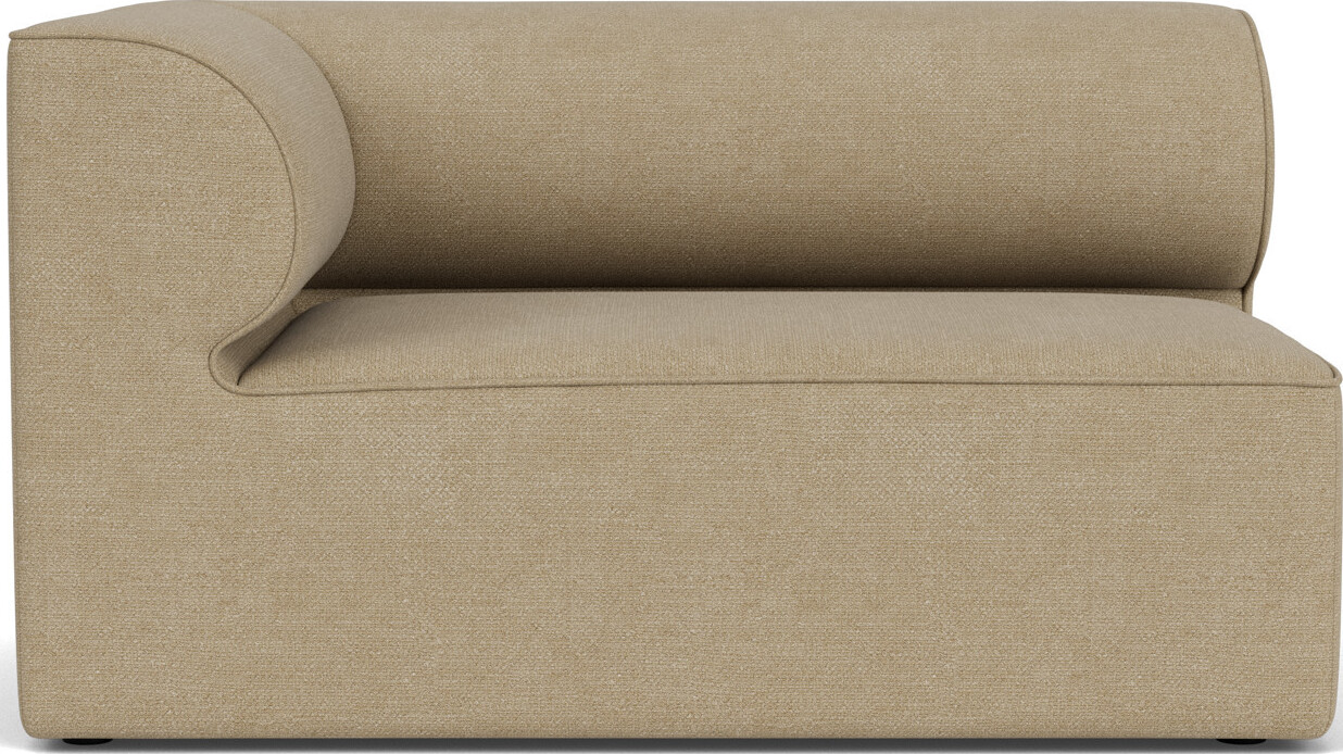 Narożnik lewostronny sofy modułowej Eave Bouclé 86 x 129 cm beżowy