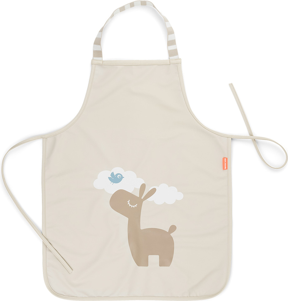 Fartuszek dziecięcy Lalee piaskowy wodoodporny