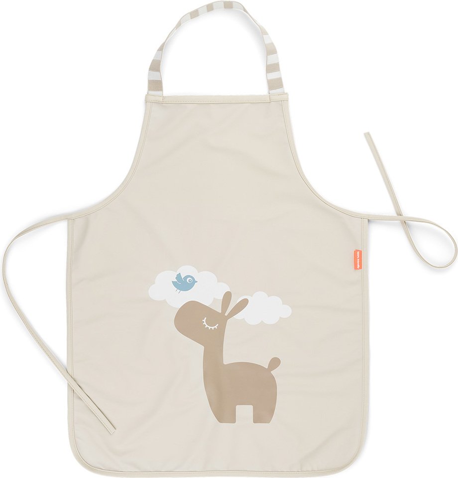 Fartuszek dziecięcy Lalee piaskowy wodoodporny