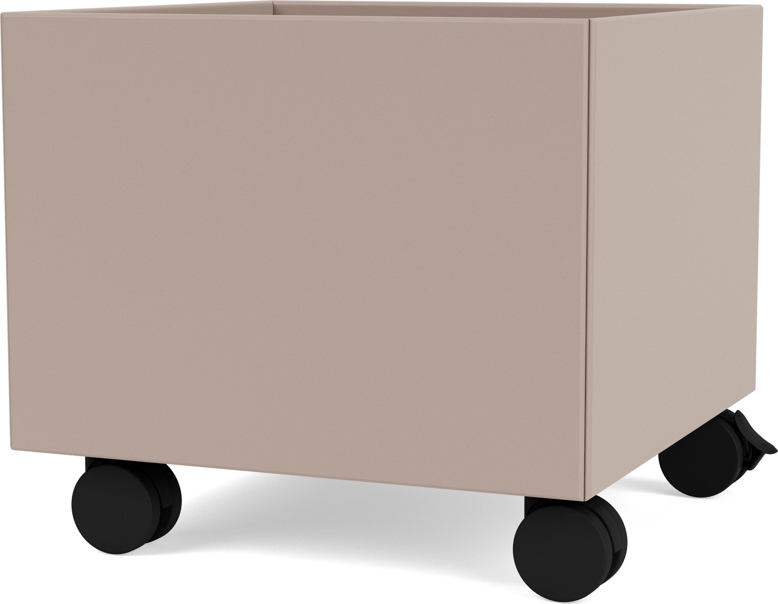 Pudełko do przechowywania Montana Mini beżowe na kółkach
