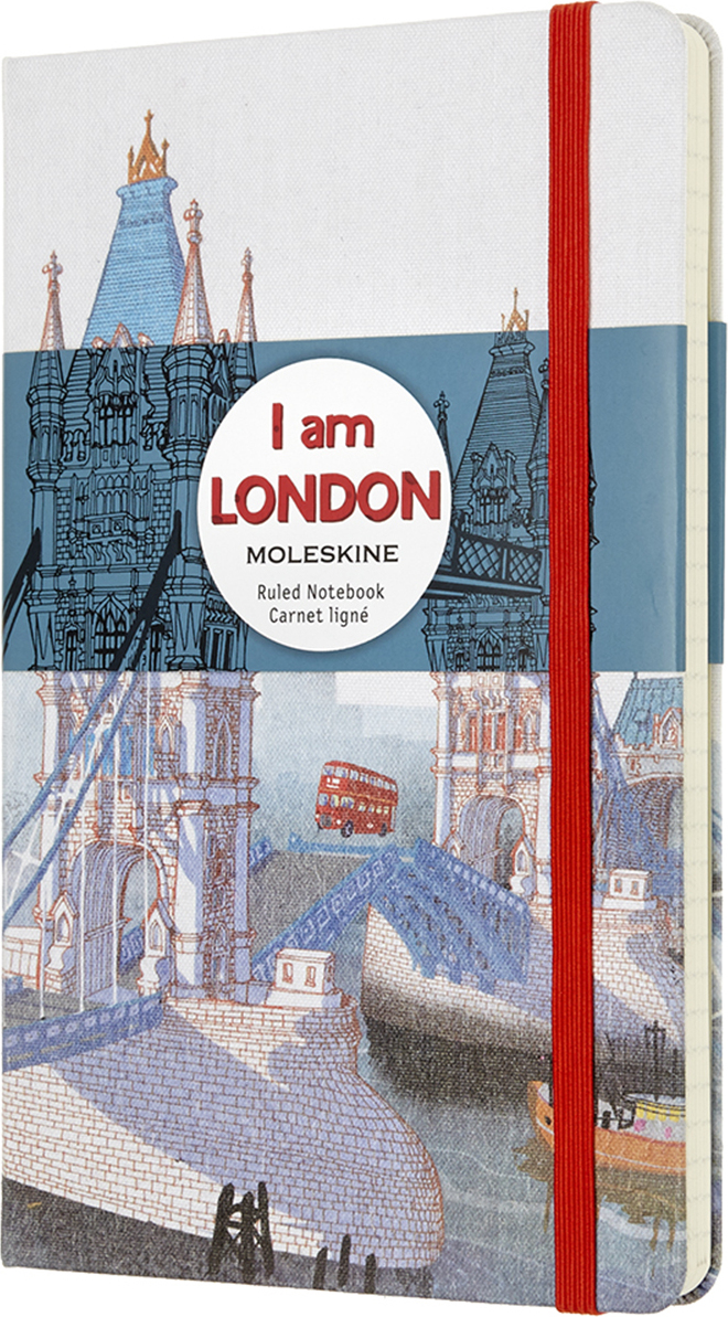 Notes w linię Moleskine I am London L edycja limitowana