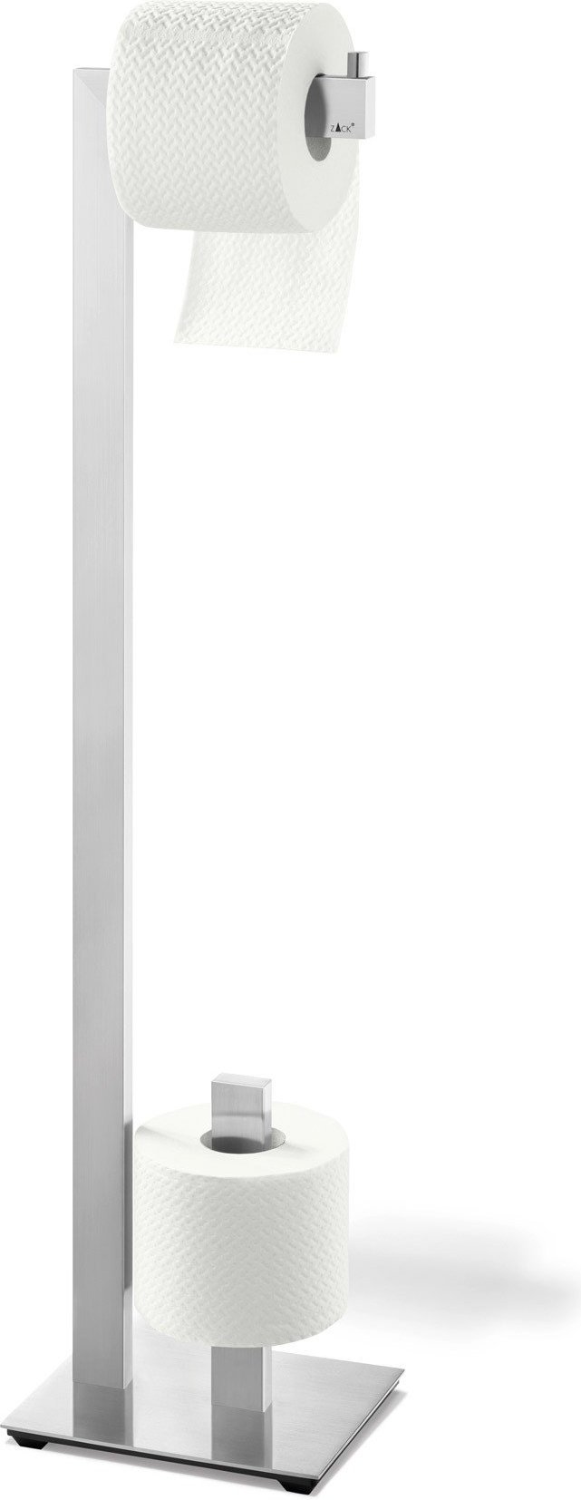 Stojak na papier toaletowy ze stojakiem na zapasową rolkę Linea mat