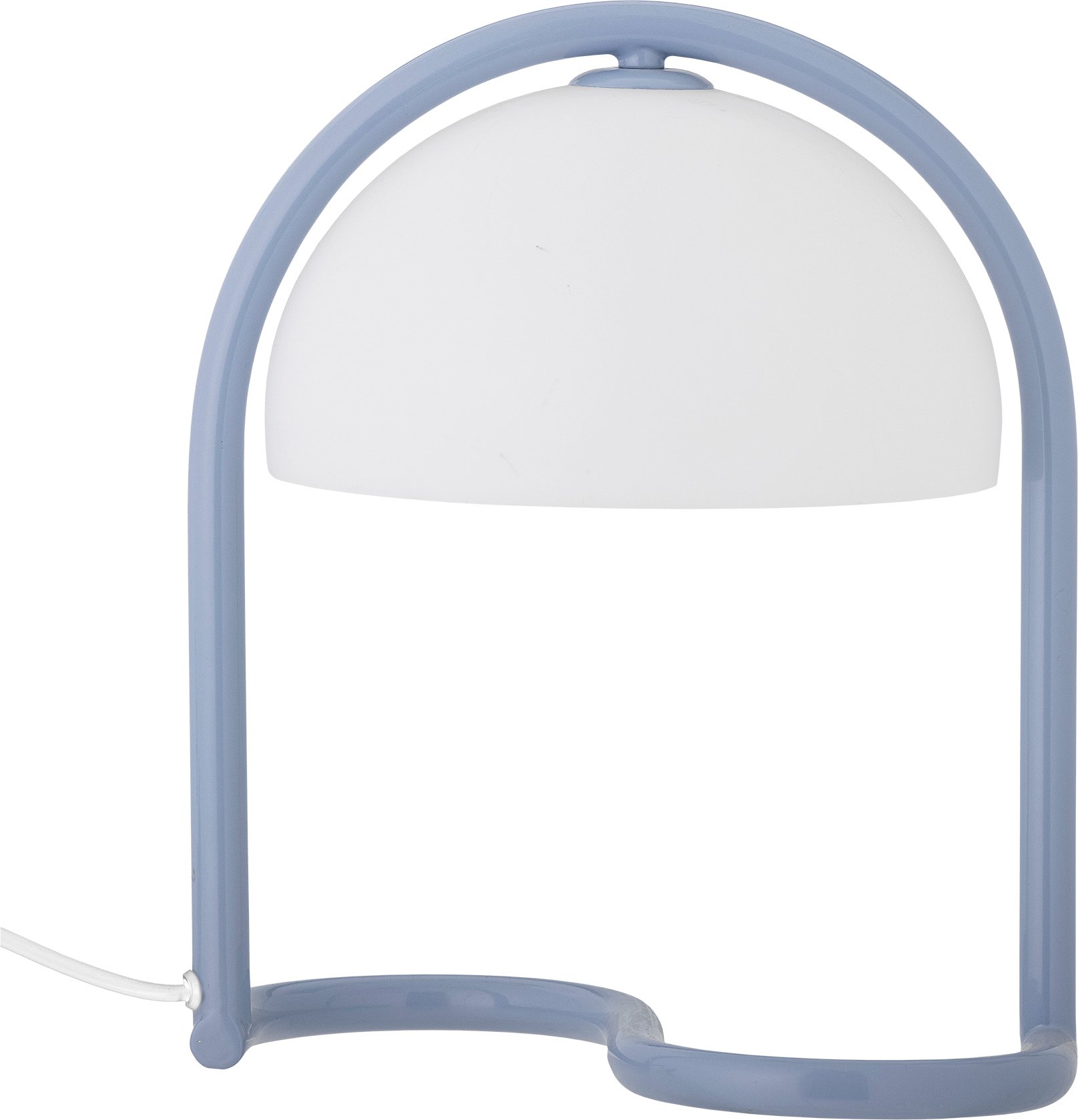 Lampa stołowa Favour 29,5 cm biało-niebieska