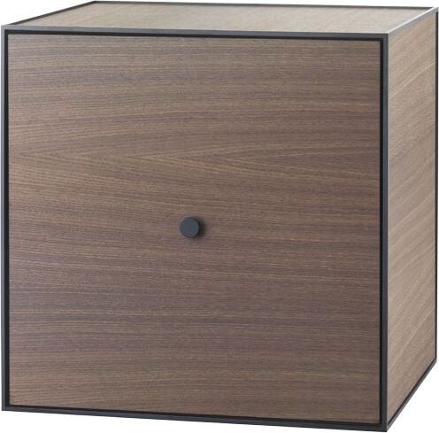 Szafka ścienna Frame 49 ciemny dąb z drzwiczkami