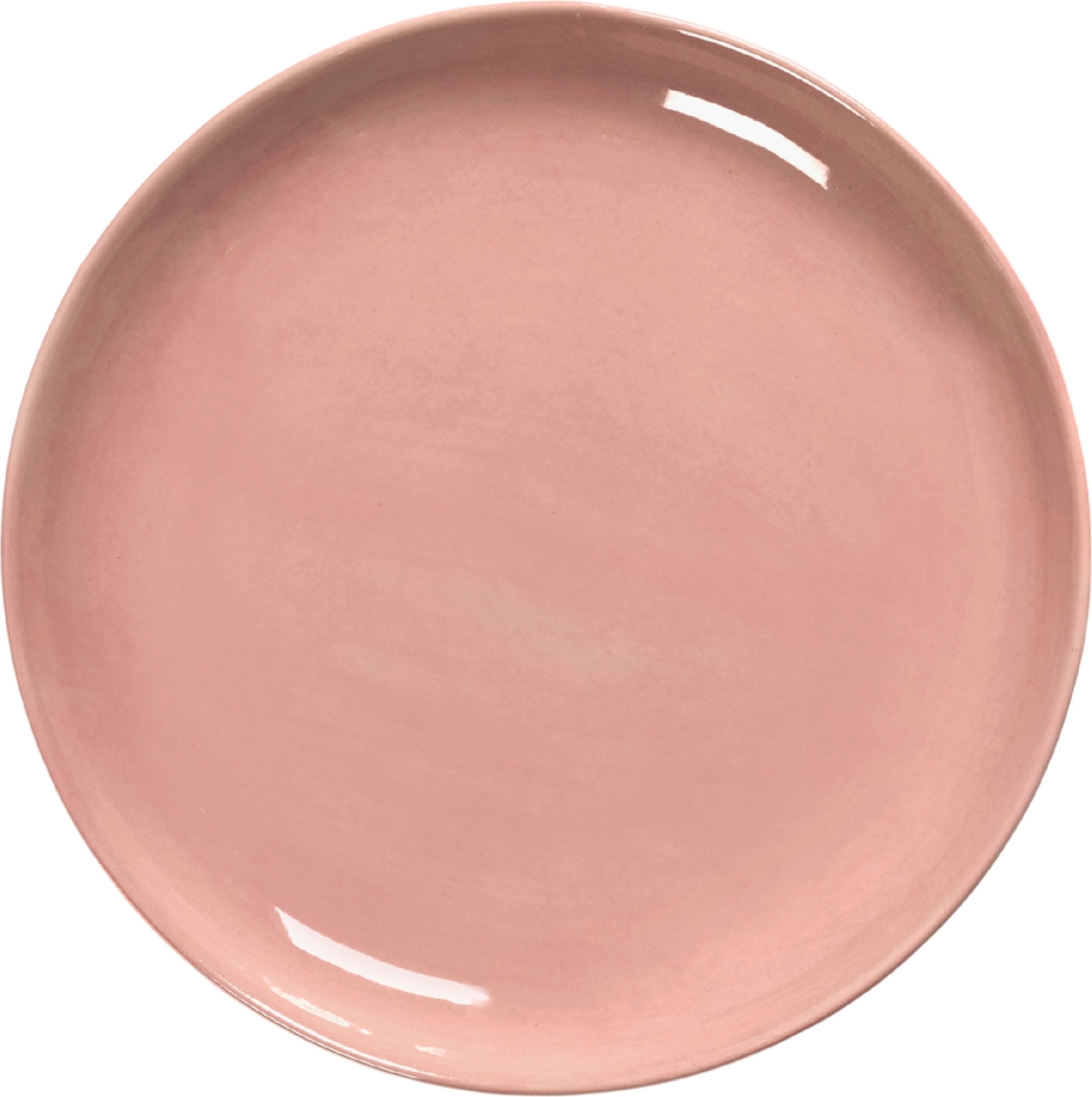 Talerz śniadaniowy Feast 19 cm różowy