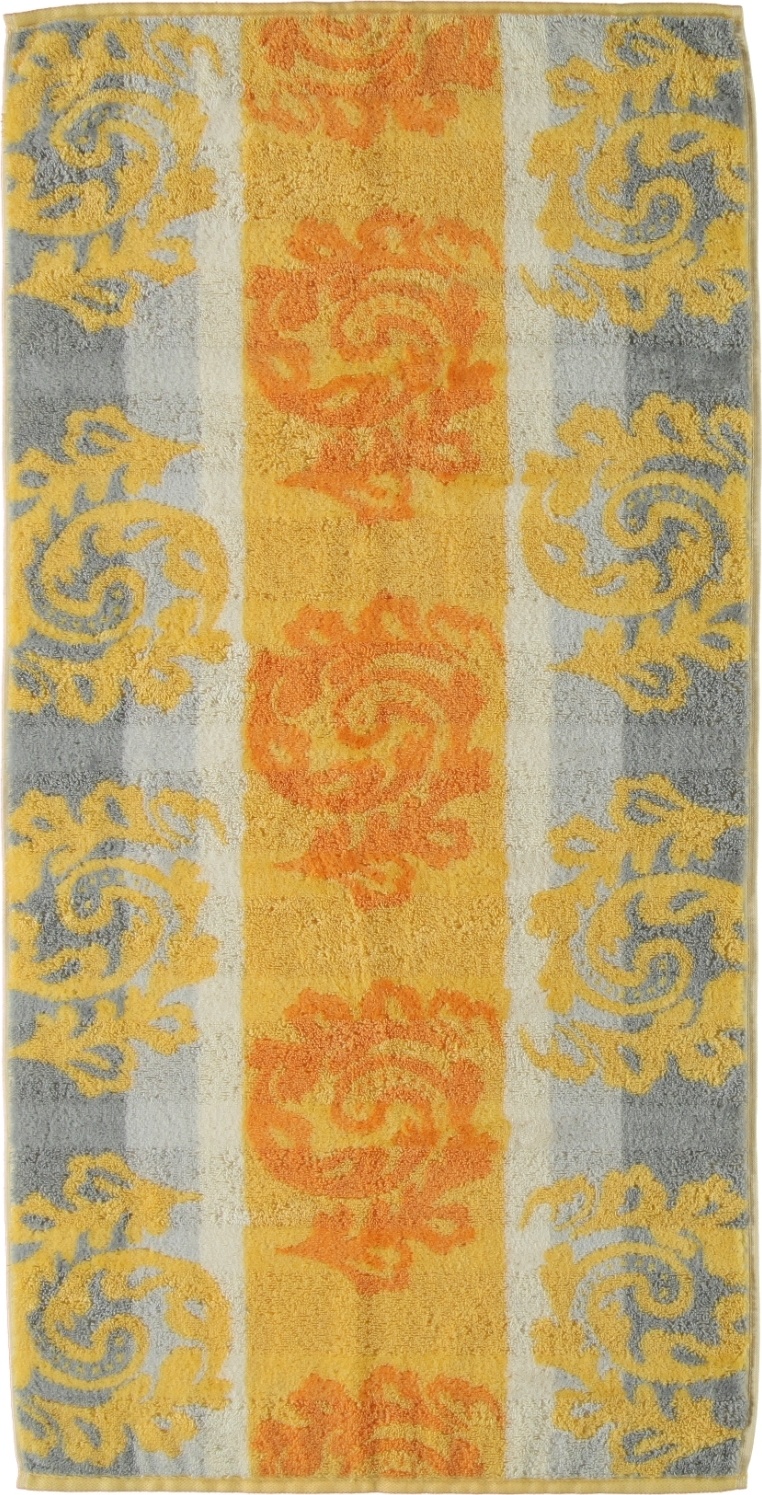 Ręcznik Cashmere żakard 50 x 100 cm jasnopomarańczowy