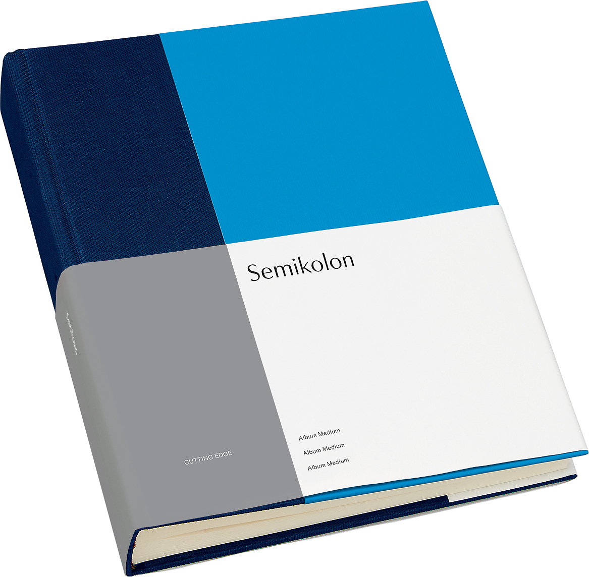 Album na zdjęcia Medium Cutting Edge granatowo-niebieski