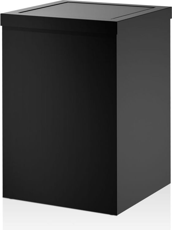 Kosz łazienkowy na śmieci Contract 30 cm czarny mat z klapką