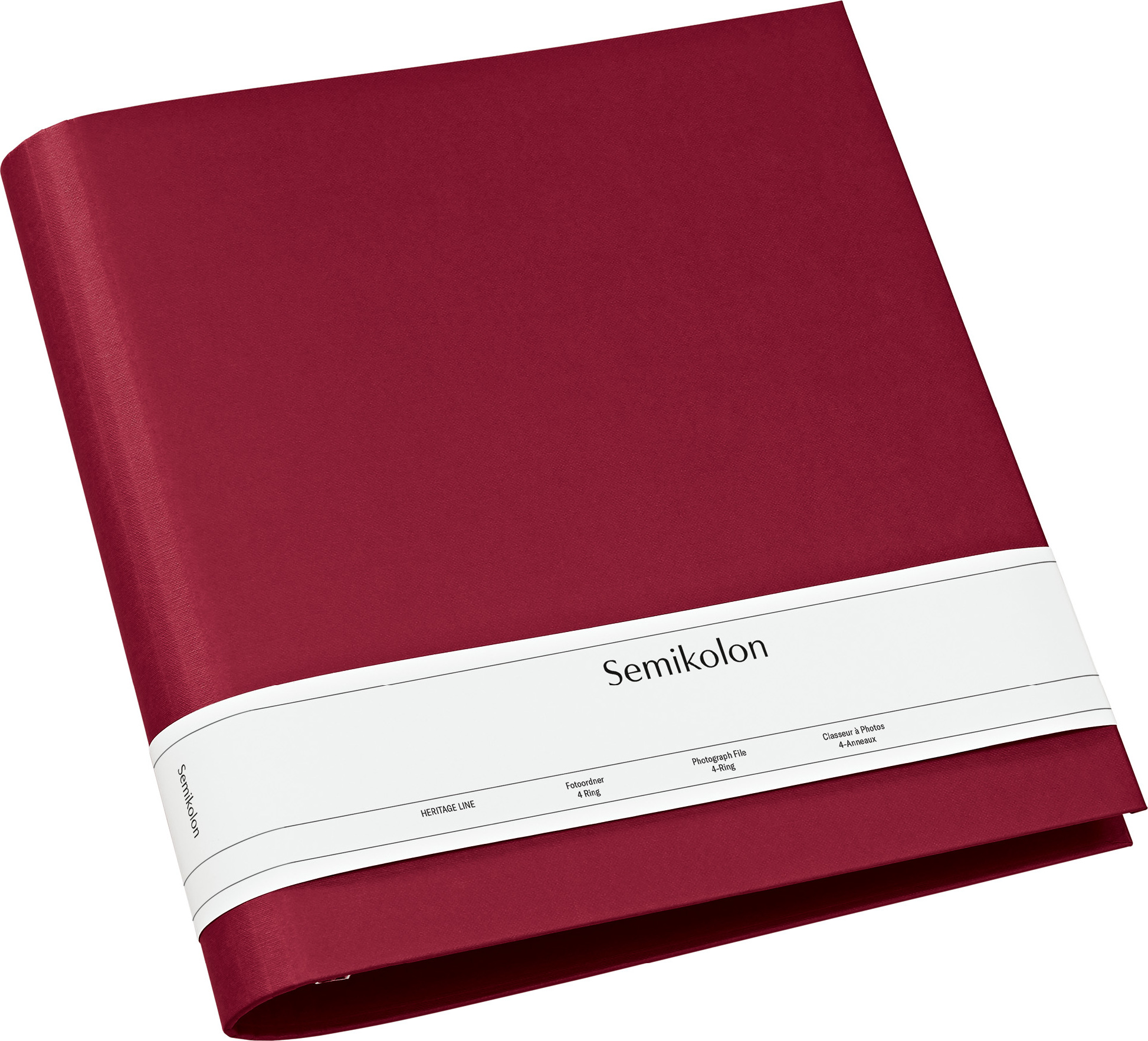 Album na zdjęcia Photograph 4 Ring burgundowy segregator