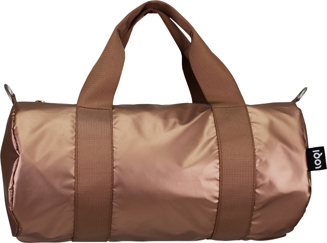 Torba LOQI Weekender Metallic mini różowe złoto