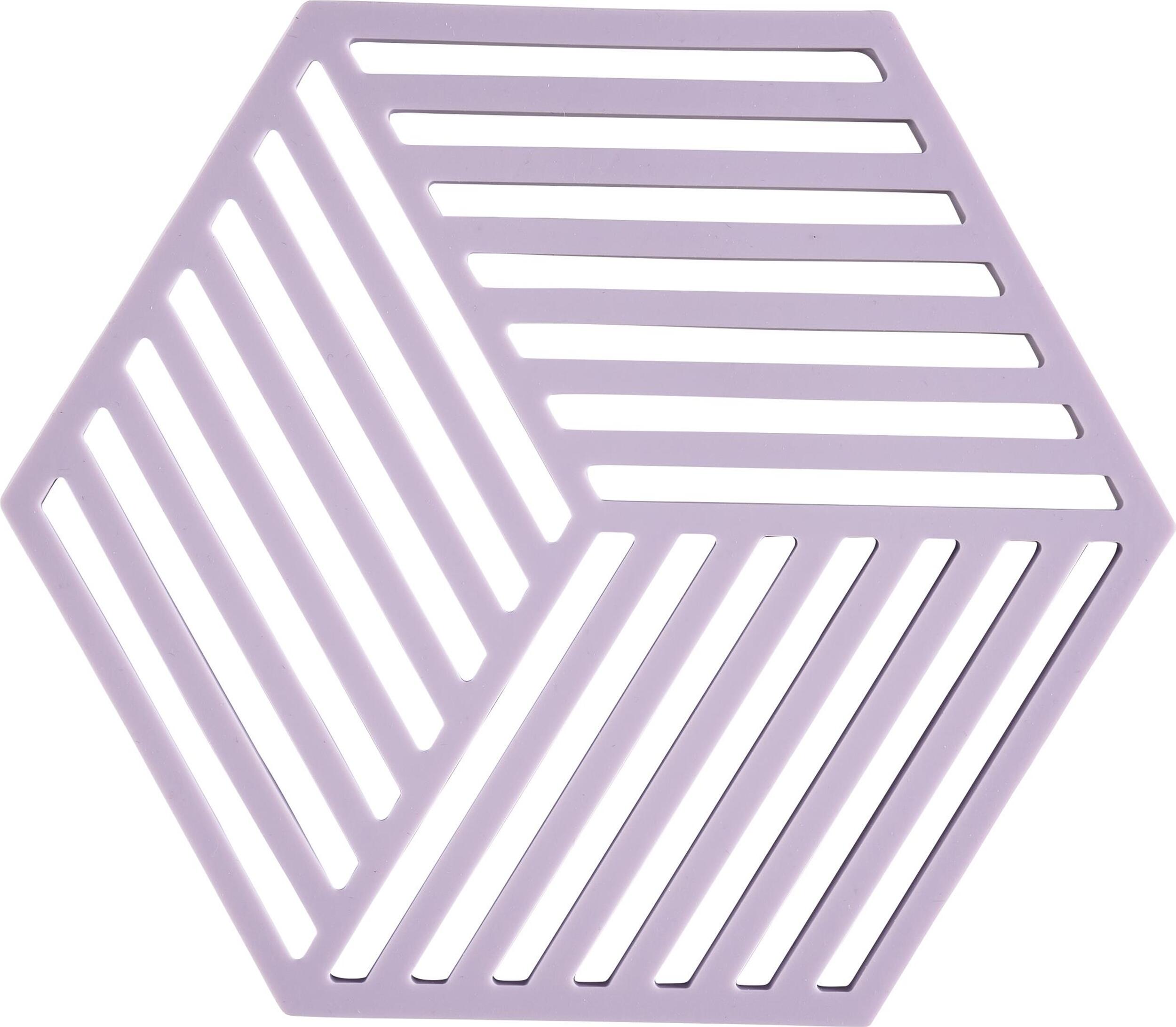 Podstawka pod gorące naczynia Hexagon jasnofioletowa