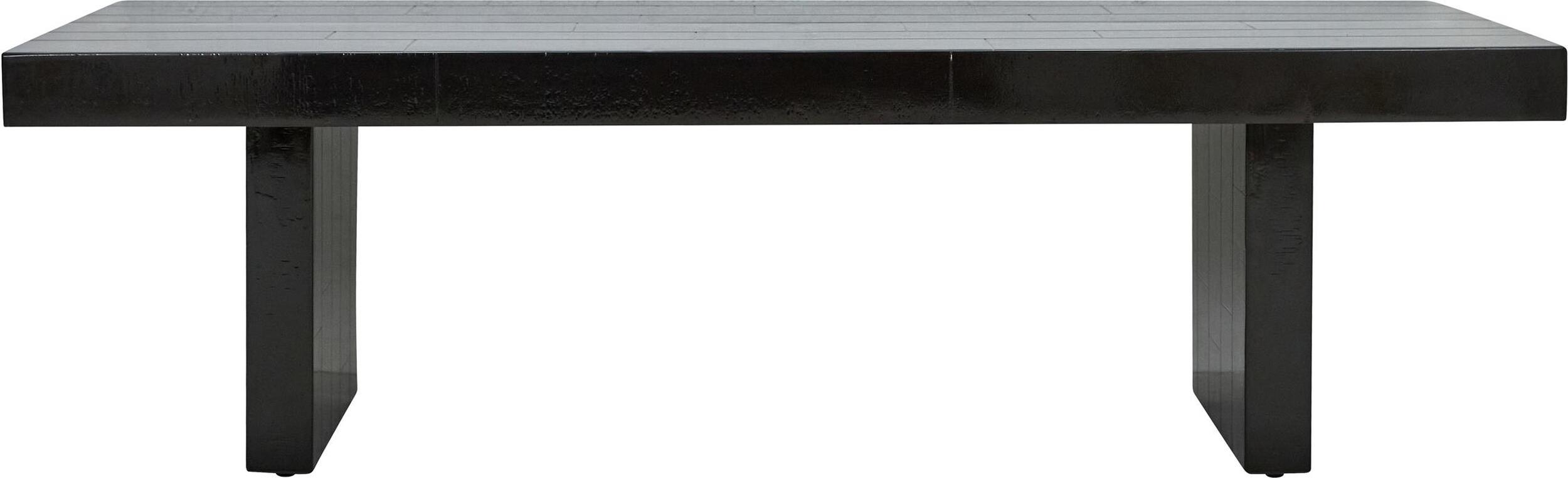 Stolik kawowy Brick 44 x 60 cm czarny