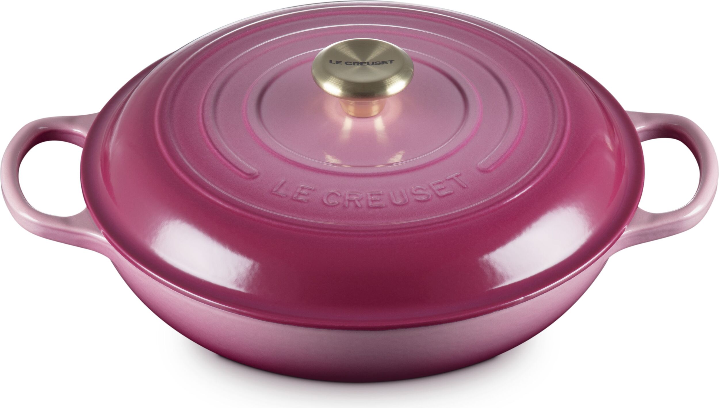 Garnek Gourmet Signature niski 30 cm jagodowy