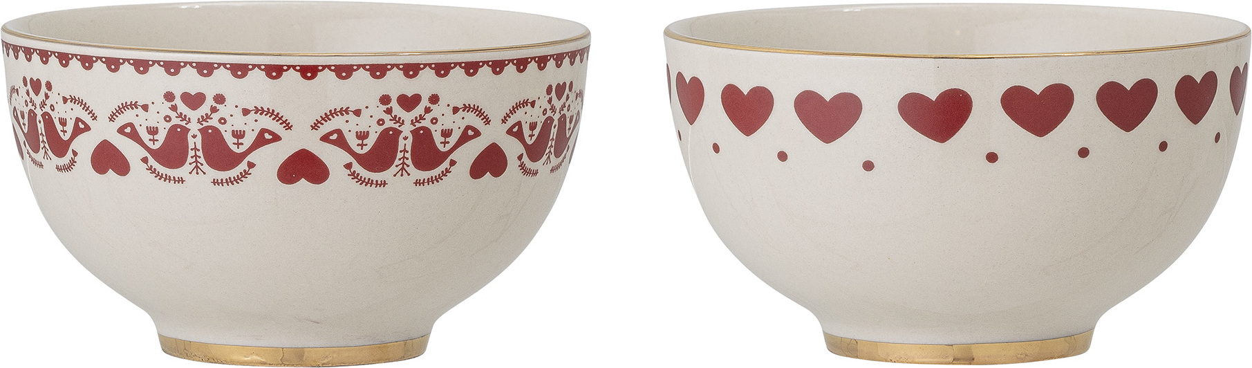 Miski Jolly czerwone 2 szt.