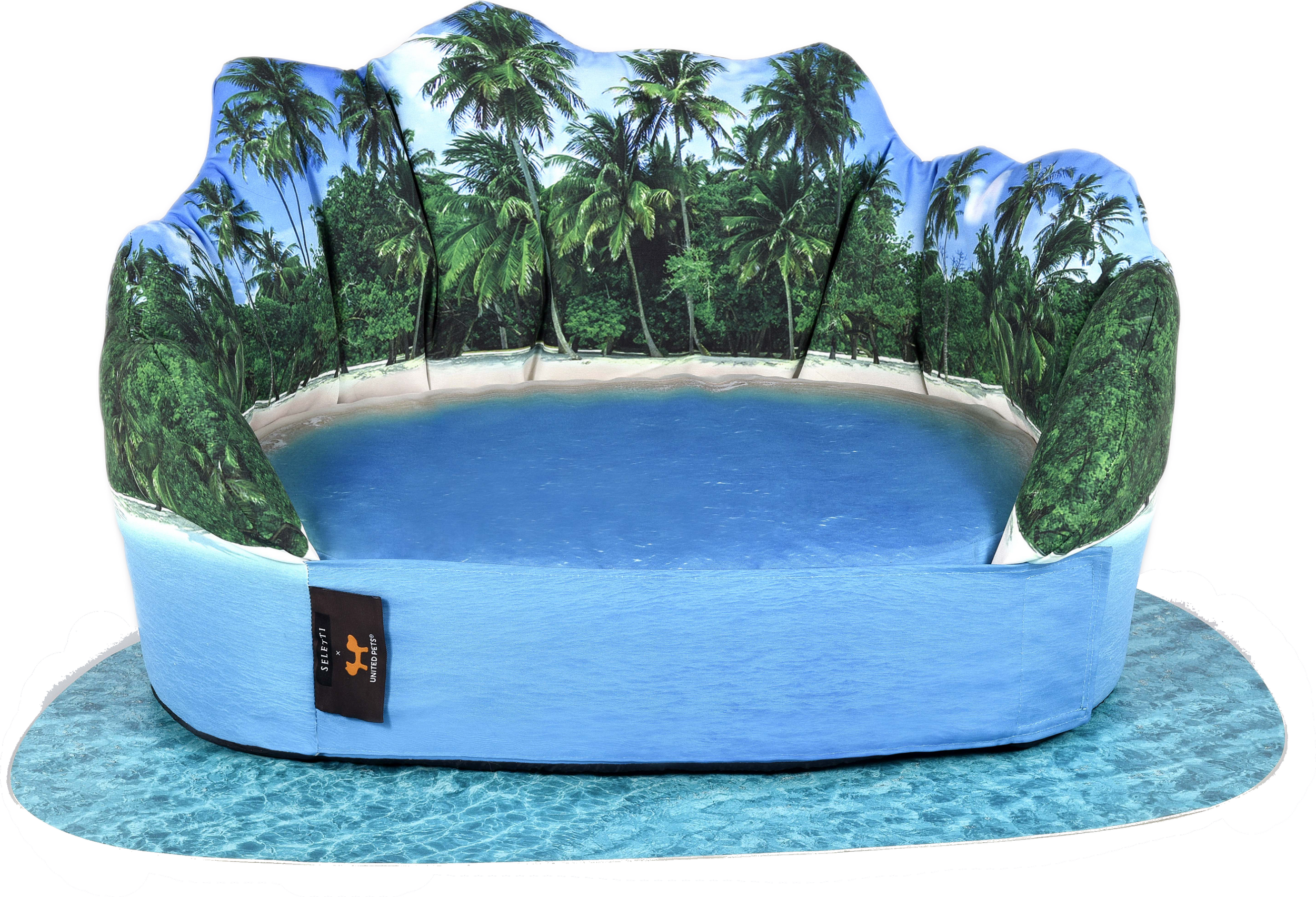 Legowisko dla psa z matą Seletti Maldives 2 el.