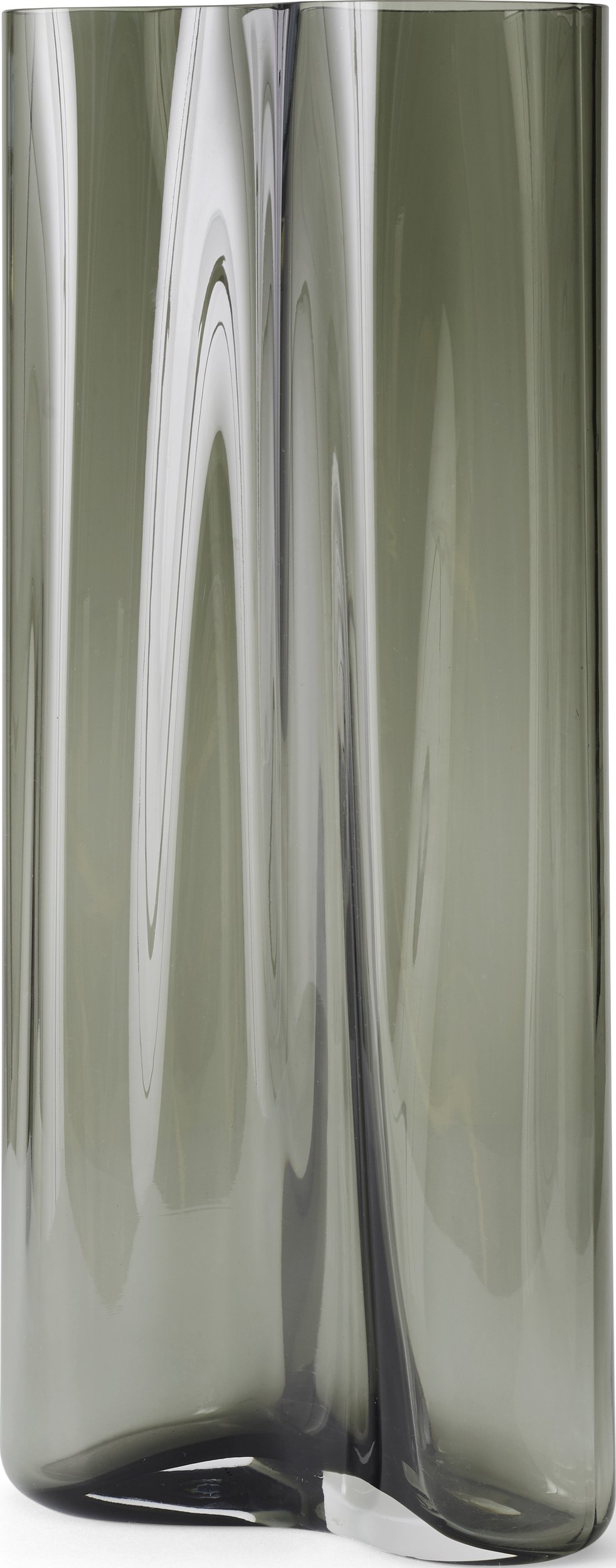 Wazon Aer 49 cm przydymiony