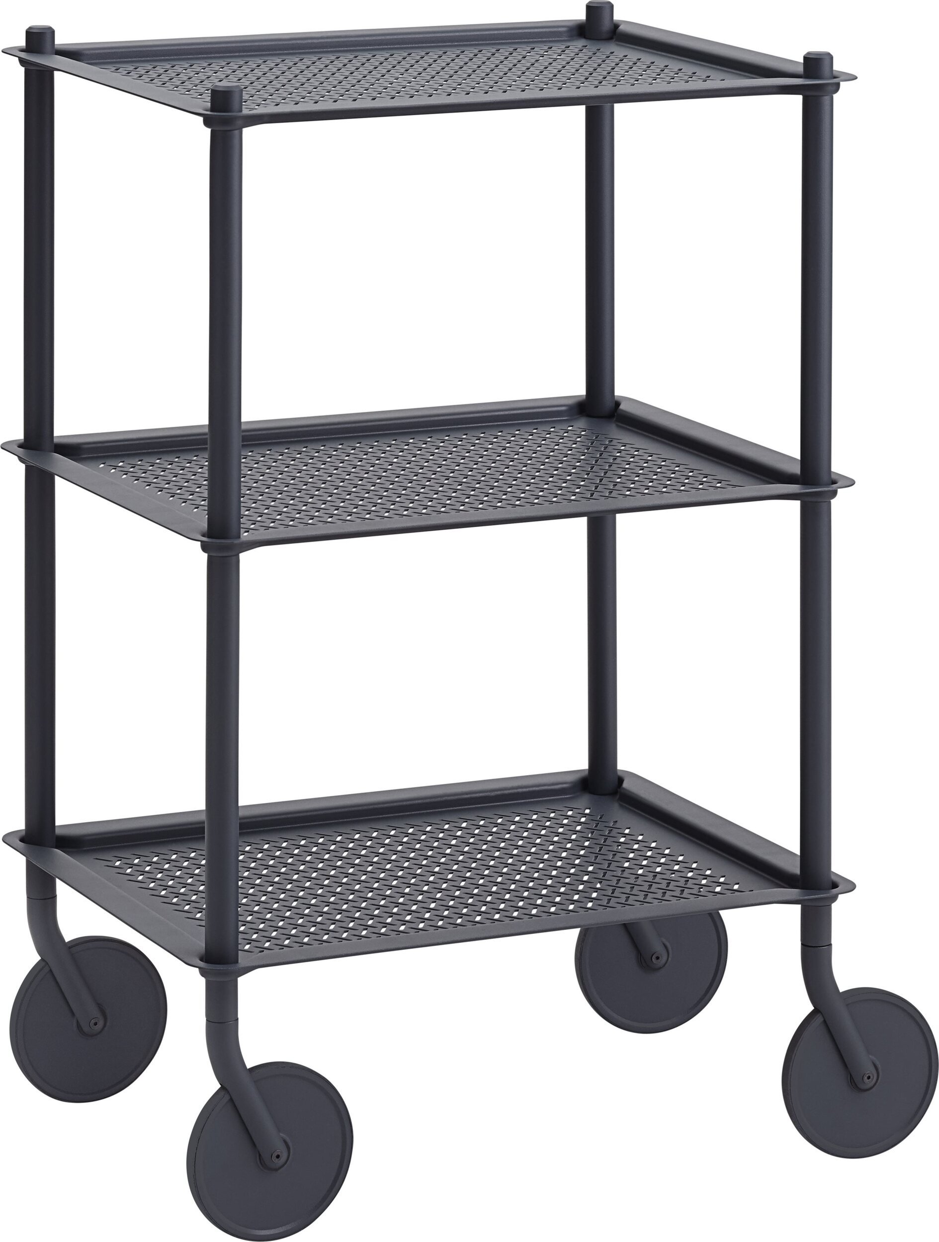 Stolik na kółkach Flow 3 szaroniebieski