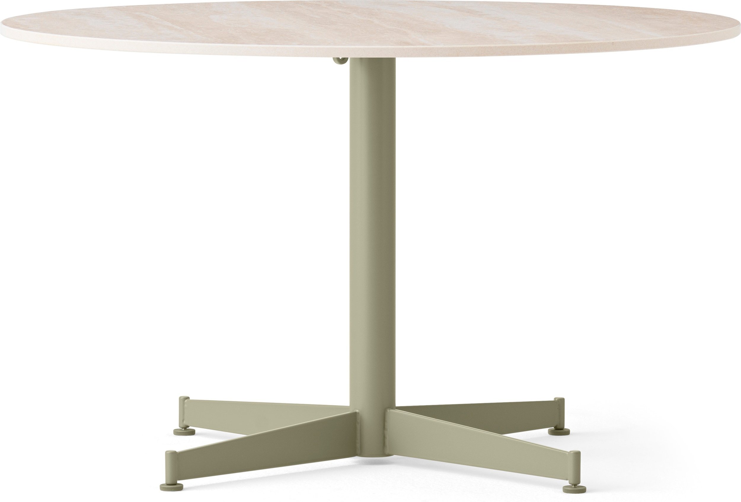 Stolik kawowy z oliwkową podstawą Nook Star Base Ceramic 80 cm