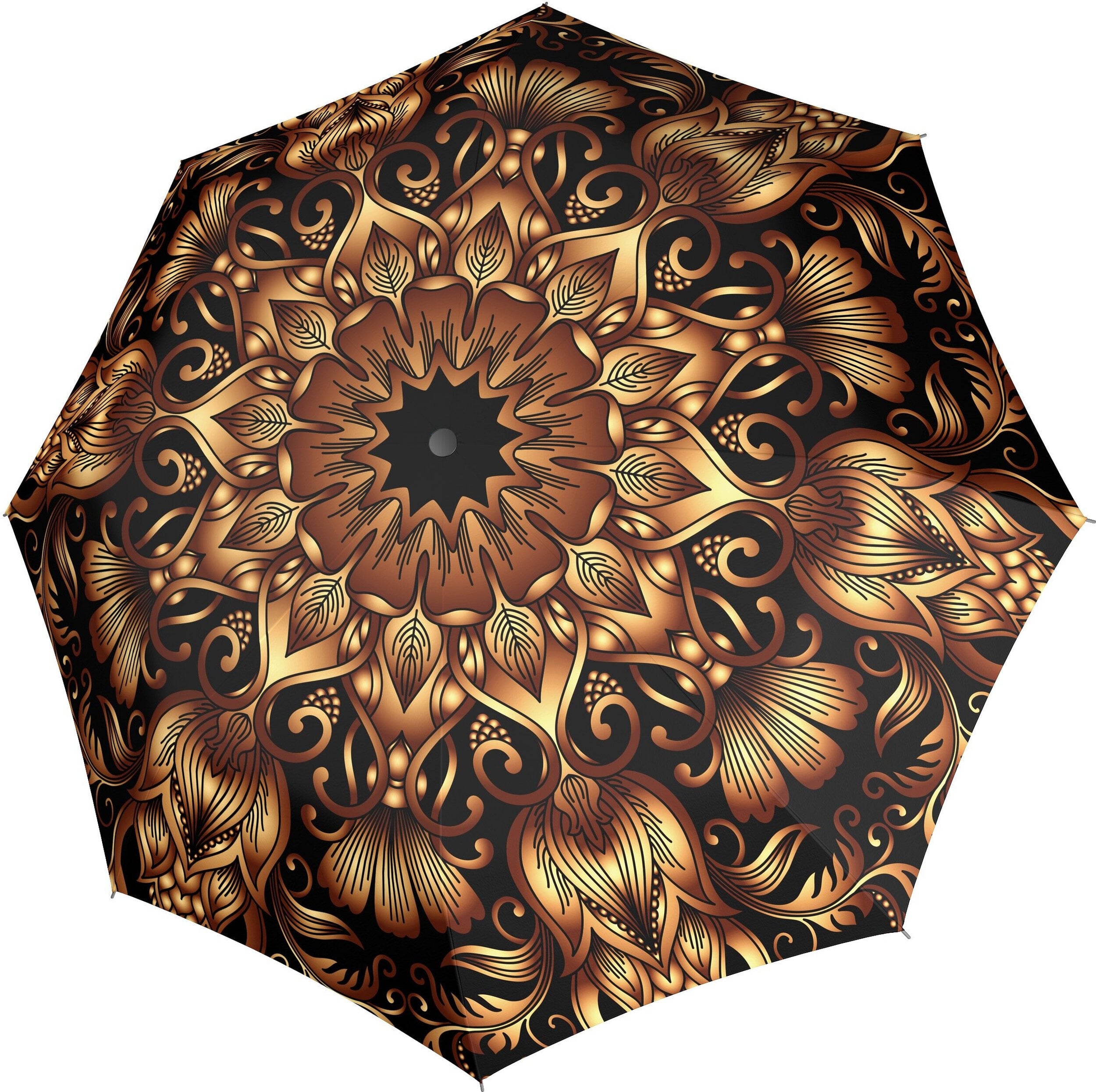 Parasolka Magic Fiber wzorzysta złota