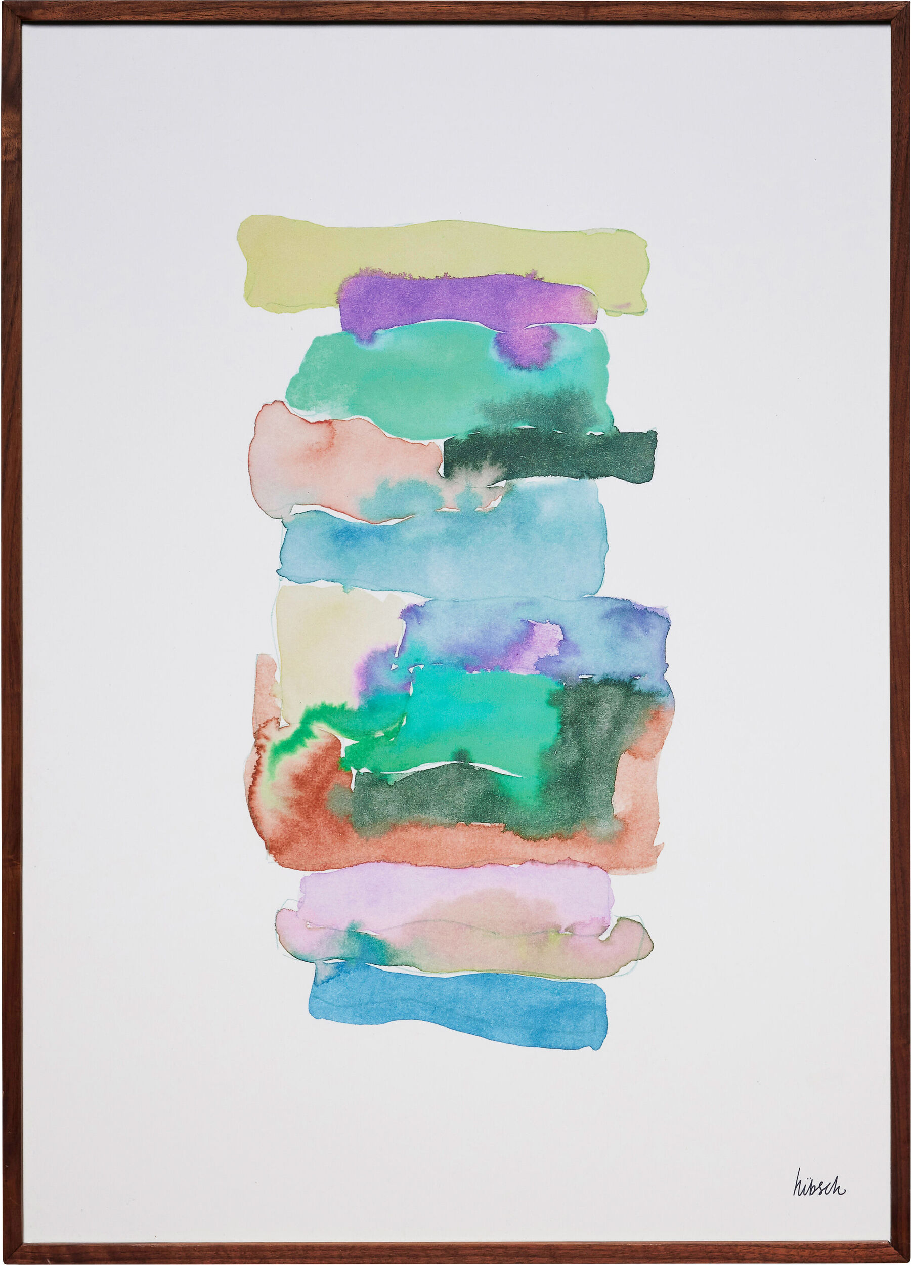 Ramka na zdjęcia Focal 50 x 70 cm orzech